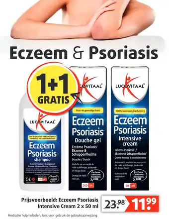 Lucovitaal Eczeem & Psoriasis aanbieding