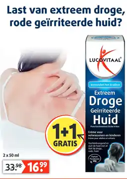 Lucovitaal Extreem Droge Geïrriteerde Huid aanbieding