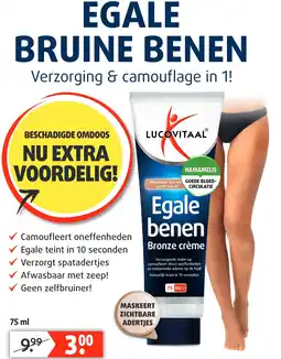 Lucovitaal Egale benen Bronze crème aanbieding