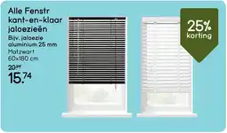 Leen Bakker Fenstr jaloezie aluminium aanbieding