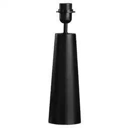 Leen Bakker Lampvoet Rowen - zwart - 35x Ø18,5 cm aanbieding