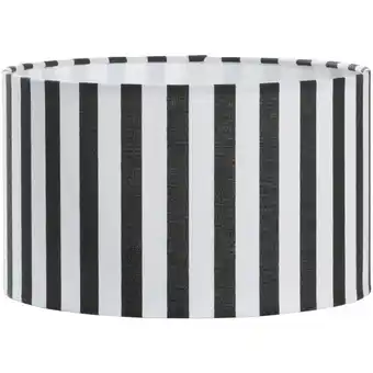 Leen Bakker Kap Juul - stof zwart/wit - 15xØ25 cm aanbieding