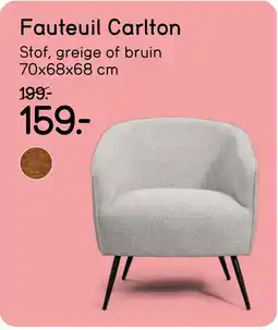 Leen Bakker Fauteuil Carlton aanbieding