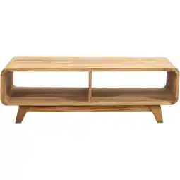 Leen Bakker Salontafel Bulan - naturel - 110x45x35 cm aanbieding