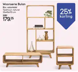Leen Bakker Woonserie Bulan salontafel aanbieding