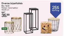 Leen Bakker Bijzettafel Verdi aanbieding