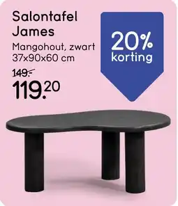 Leen Bakker Salontafel James aanbieding