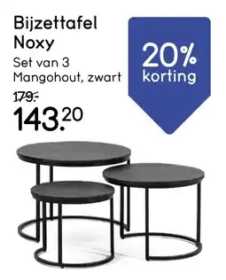 Leen Bakker Bijzettafel Noxy aanbieding