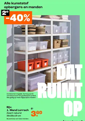 Kwantum Mand Lorrach aanbieding