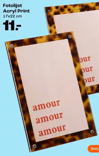 Kwantum Fotolijst Acryl Print aanbieding