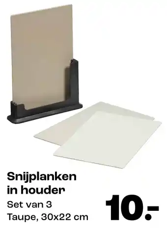 Kwantum Snijplanken in houder aanbieding