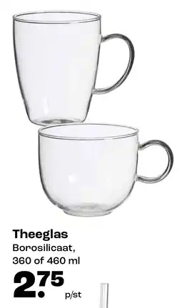 Kwantum Theeglas aanbieding