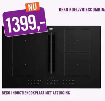 Keukendepot BEKO INDUCTIEKOOKPLAAT aanbieding