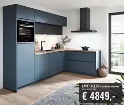 Keukendepot EASY TOLEDO Fjordblauw ultramat aanbieding