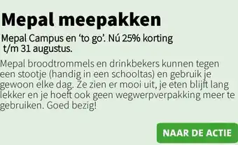 Intratuin Mepal meepakken aanbieding