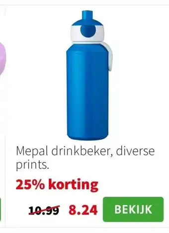 Intratuin Mepal drinkbeker, diverse prints. aanbieding
