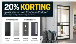 Hubo op alle deuren van Can Do en 2adore* aanbieding