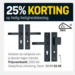 Hubo op Veilig Veiligheidsbeslag aanbieding