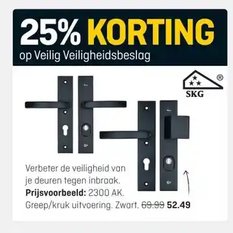 Hubo op Veilig Veiligheidsbeslag aanbieding