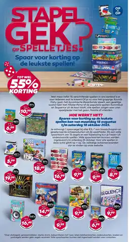 CoopCompact STAPEL GEK? OP SPELLETJES aanbieding