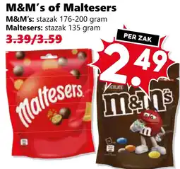 CoopCompact M&M's of Maltesers aanbieding
