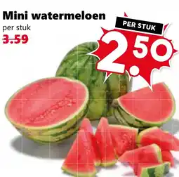 Coop Mini watermeloen aanbieding