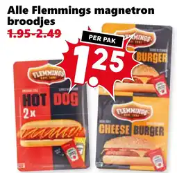 Coop Alle Flemmings magnetron broodjes aanbieding