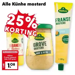 Coop Alle Künhe mosterd aanbieding