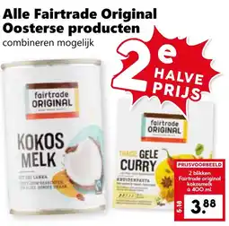 Coop Alle Fairtrade Original Oosterse producten aanbieding