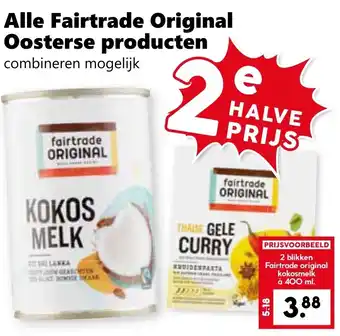 Coop Alle Fairtrade Original Oosterse producten aanbieding