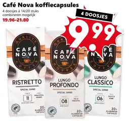 Coop Café Nova koffiecapsules aanbieding