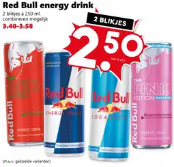 Coop Red Bull energy drink aanbieding