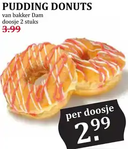 Coop PUDDING DONUTS aanbieding