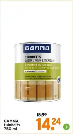 GAMMA GAMMA tuinbeits aanbieding
