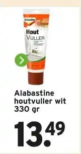 GAMMA Alabastine houtvuller wit aanbieding