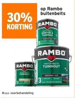 GAMMA Op Rambo op Rambo buitenbeits aanbieding