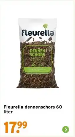 GAMMA Fleurella dennenschors 60 liter aanbieding