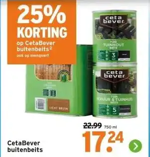 GAMMA CetaBever buitenbeits aanbieding