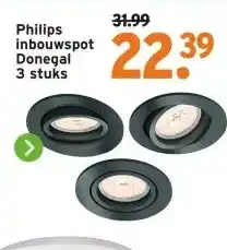 GAMMA Philips inbouwspot Donegal aanbieding