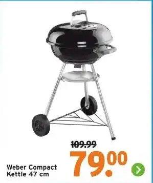 GAMMA Weber Compact Kettle aanbieding