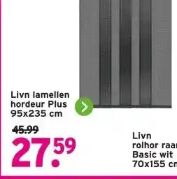GAMMA Livn lamellen hordeur Plus aanbieding