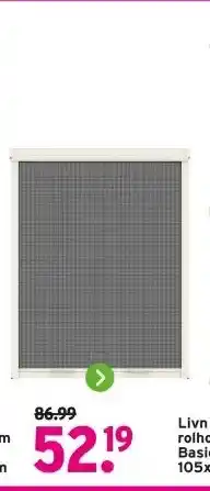 GAMMA Livn rolhor raam Basic wit aanbieding