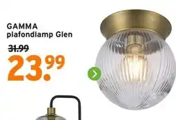GAMMA plafondlamp Glen aanbieding
