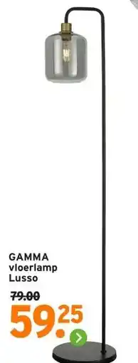 GAMMA GAMMA vloerlamp Lusso aanbieding