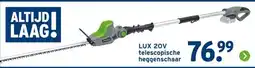 GAMMA LUX 20V telescopische heggenschaar aanbieding