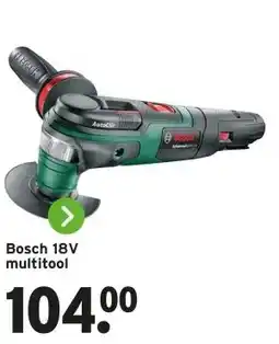 GAMMA Bosch 18V multitool aanbieding