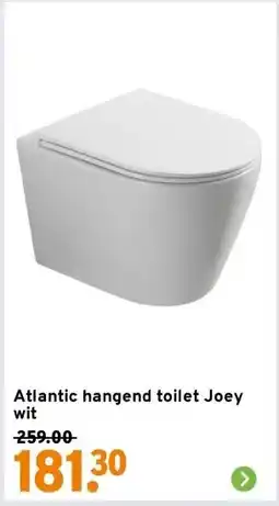 GAMMA Atlantic hangend toilet Joey wit aanbieding