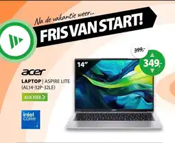 Expert Acer Aspire Lite (AL14-32P-32LE) Zilver aanbieding