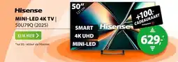 Expert Hisense QLED 50U79Q (2025) aanbieding