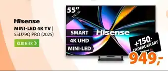 Expert Hisense Mini-LED 55U79Q PRO (2025) aanbieding